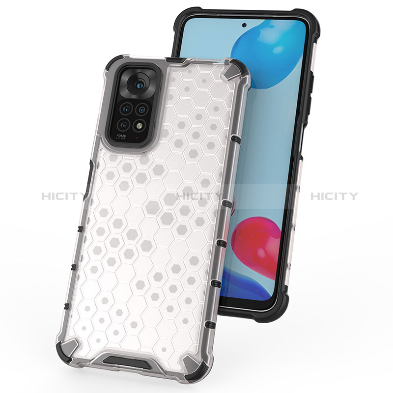 Coque Rebord Contour Silicone et Vitre Transparente Housse Etui 360 Degres AM1 pour Xiaomi Redmi Note 11 4G (2022) Plus