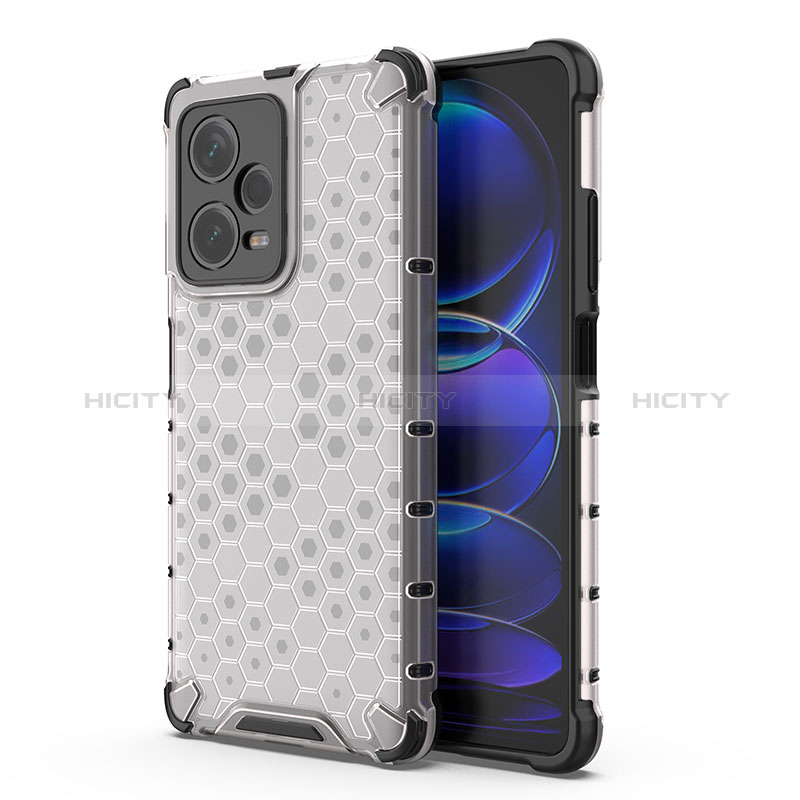 Coque Rebord Contour Silicone et Vitre Transparente Housse Etui 360 Degres AM1 pour Xiaomi Redmi Note 12 Pro+ Plus 5G Plus