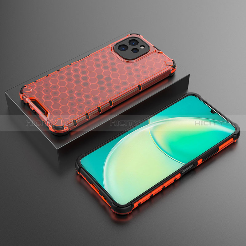 Coque Rebord Contour Silicone et Vitre Transparente Housse Etui 360 Degres AM2 pour Huawei Enjoy 50z Plus