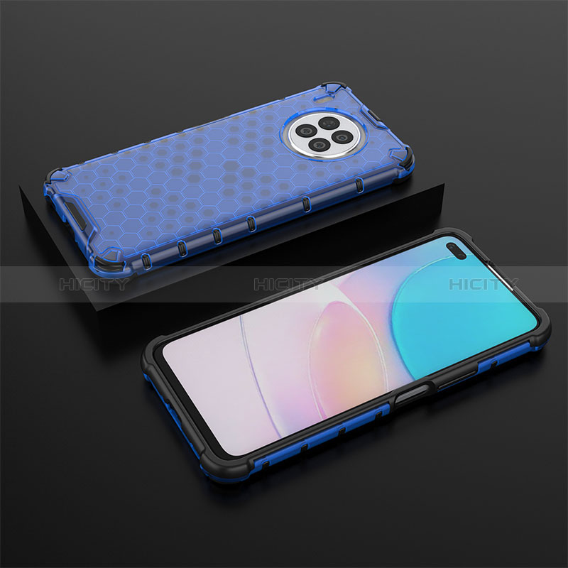 Coque Rebord Contour Silicone et Vitre Transparente Housse Etui 360 Degres AM2 pour Huawei Honor 50 Lite Plus