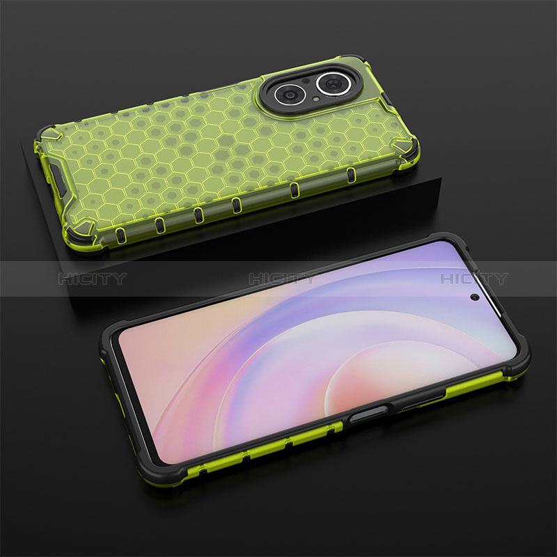 Coque Rebord Contour Silicone et Vitre Transparente Housse Etui 360 Degres AM2 pour Huawei Honor 50 SE 5G Plus