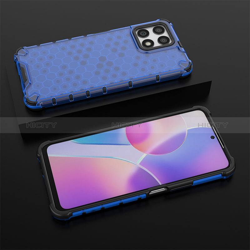 Coque Rebord Contour Silicone et Vitre Transparente Housse Etui 360 Degres AM2 pour Huawei Honor X30i Plus