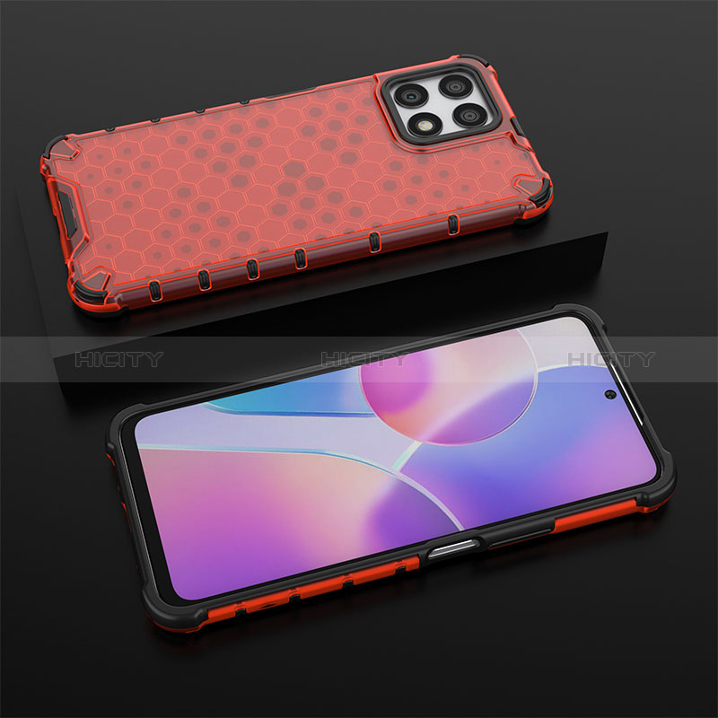 Coque Rebord Contour Silicone et Vitre Transparente Housse Etui 360 Degres AM2 pour Huawei Honor X30i Plus