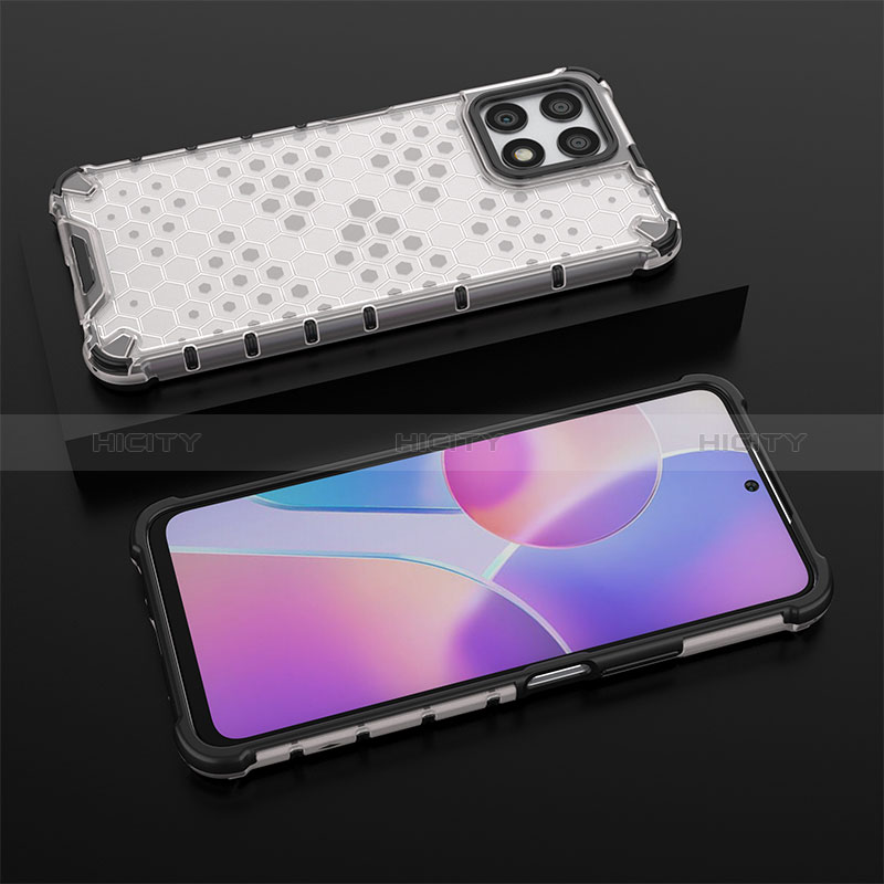 Coque Rebord Contour Silicone et Vitre Transparente Housse Etui 360 Degres AM2 pour Huawei Honor X30i Plus