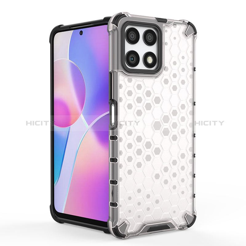 Coque Rebord Contour Silicone et Vitre Transparente Housse Etui 360 Degres AM2 pour Huawei Honor X30i Plus