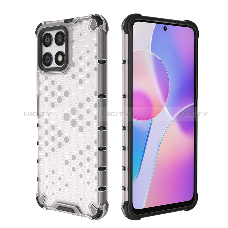 Coque Rebord Contour Silicone et Vitre Transparente Housse Etui 360 Degres AM2 pour Huawei Honor X30i Plus