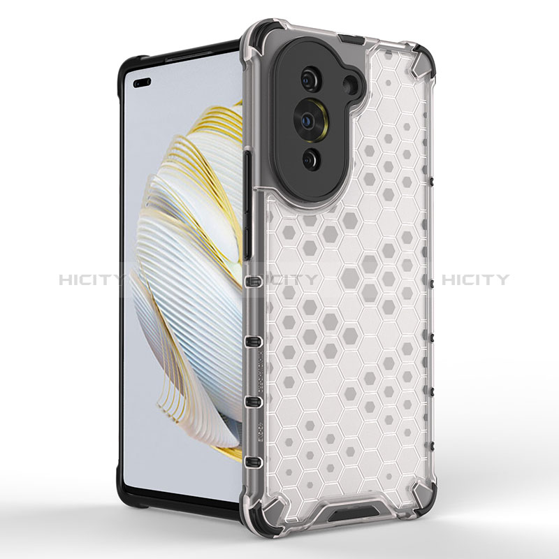 Coque Rebord Contour Silicone et Vitre Transparente Housse Etui 360 Degres AM2 pour Huawei Nova 10 Pro Plus