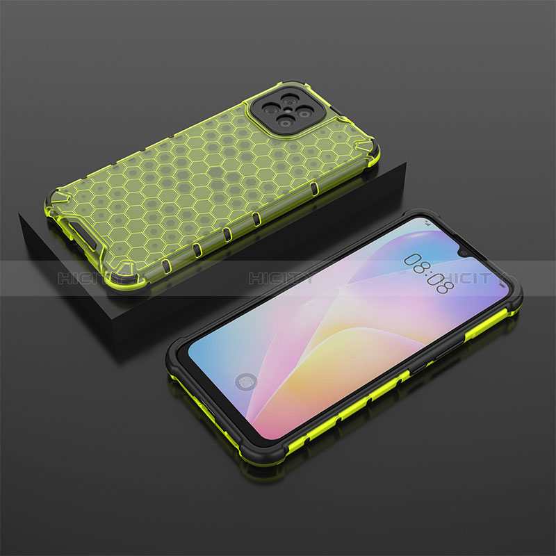 Coque Rebord Contour Silicone et Vitre Transparente Housse Etui 360 Degres AM2 pour Huawei Nova 8 SE 4G Plus