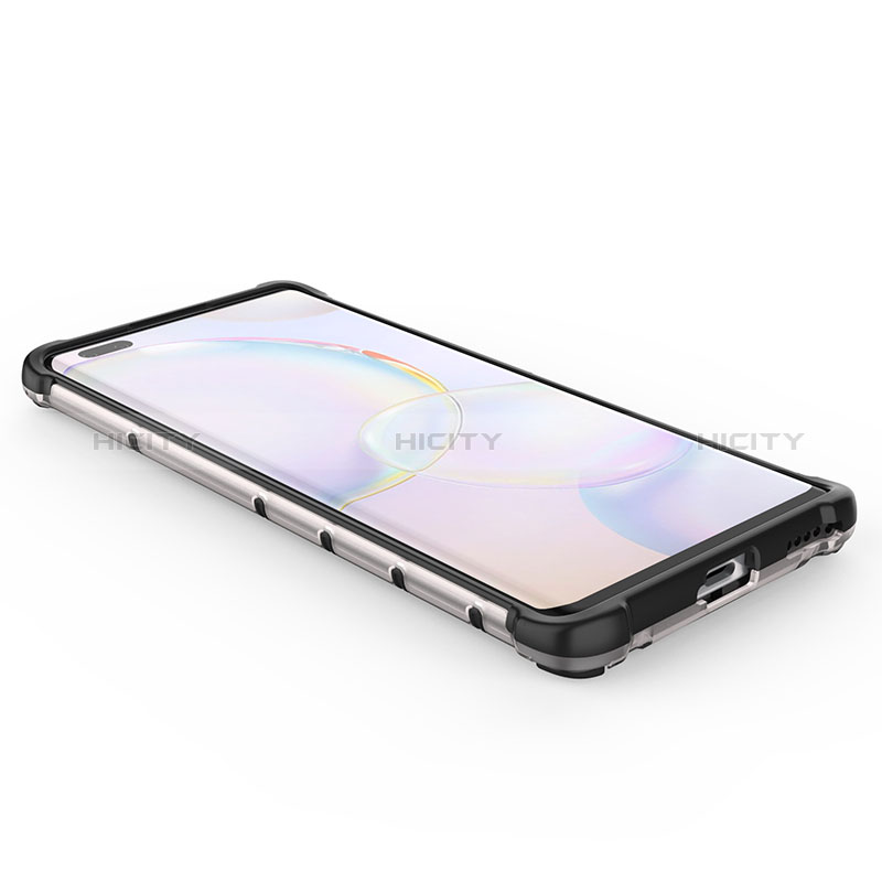 Coque Rebord Contour Silicone et Vitre Transparente Housse Etui 360 Degres AM2 pour Huawei Nova 9 Pro Plus