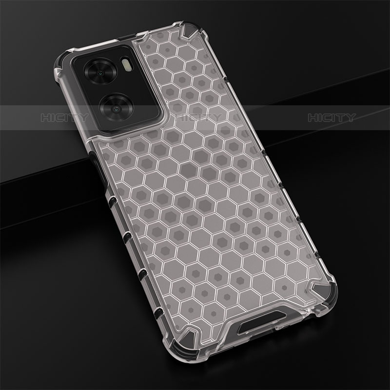 Coque Rebord Contour Silicone et Vitre Transparente Housse Etui 360 Degres AM2 pour OnePlus Nord N20 SE Blanc Plus