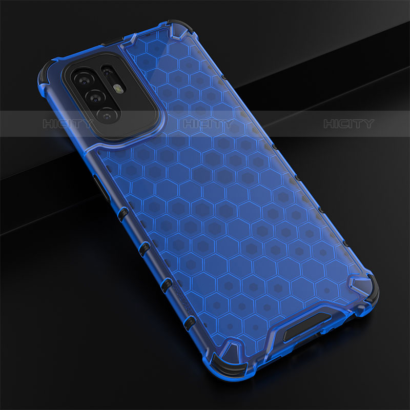 Coque Rebord Contour Silicone et Vitre Transparente Housse Etui 360 Degres AM2 pour Oppo A94 5G Plus