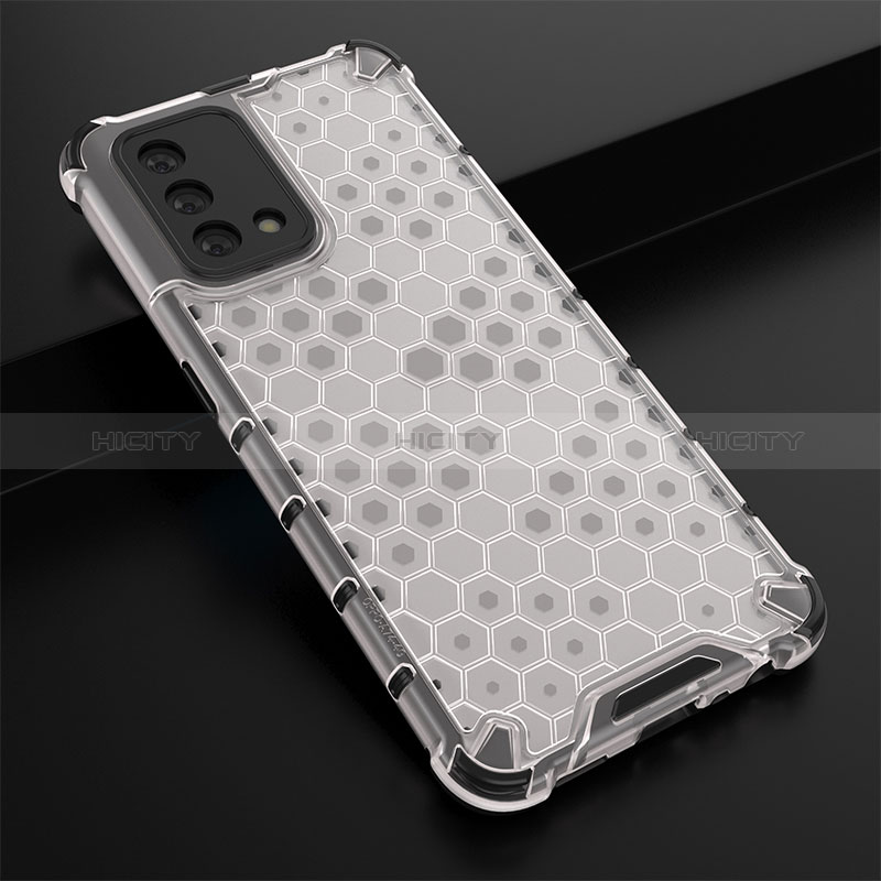 Coque Rebord Contour Silicone et Vitre Transparente Housse Etui 360 Degres AM2 pour Oppo A95 4G Plus