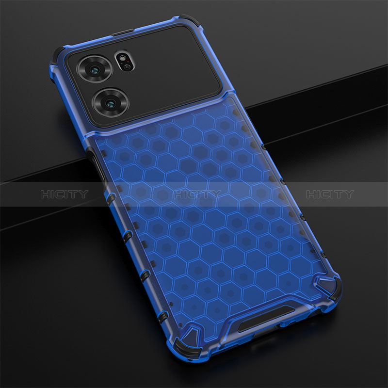 Coque Rebord Contour Silicone et Vitre Transparente Housse Etui 360 Degres AM2 pour Oppo K10 5G Plus