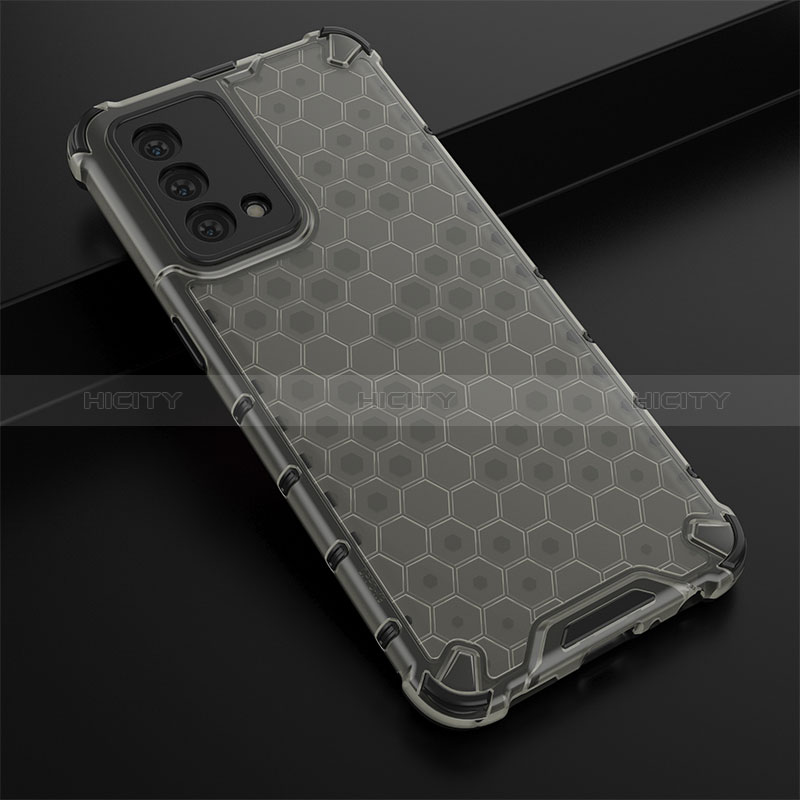 Coque Rebord Contour Silicone et Vitre Transparente Housse Etui 360 Degres AM2 pour Oppo K9 5G Noir Plus