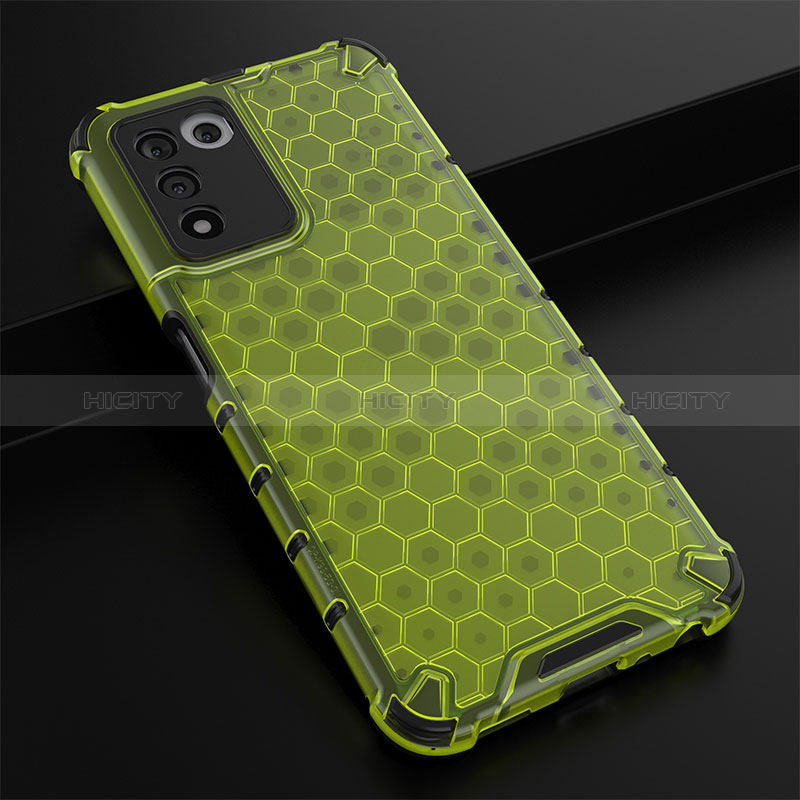 Coque Rebord Contour Silicone et Vitre Transparente Housse Etui 360 Degres AM2 pour Oppo K9S 5G Vert Plus