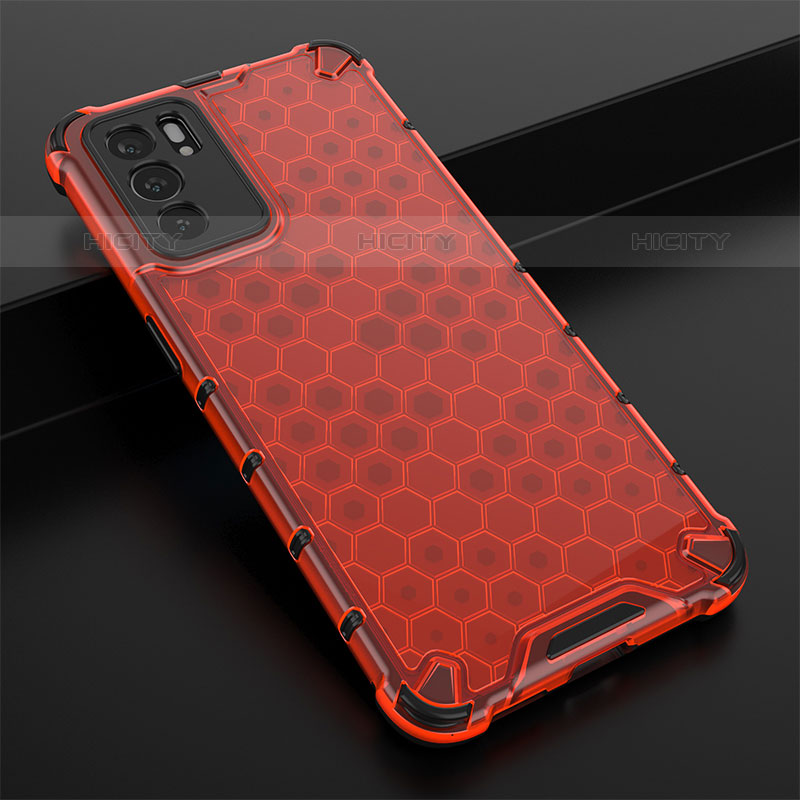 Coque Rebord Contour Silicone et Vitre Transparente Housse Etui 360 Degres AM2 pour Oppo Reno6 5G Plus