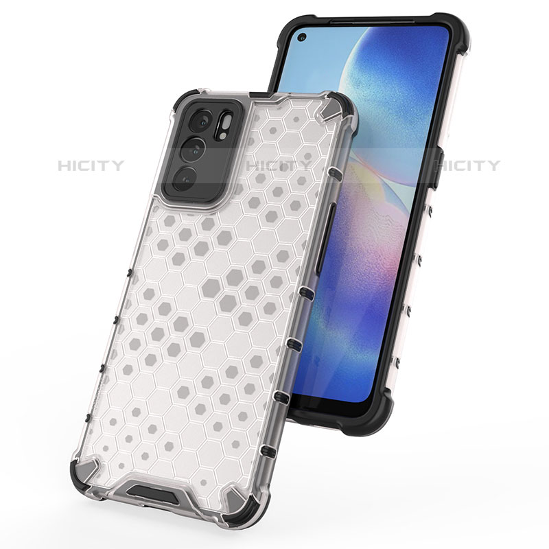 Coque Rebord Contour Silicone et Vitre Transparente Housse Etui 360 Degres AM2 pour Oppo Reno6 5G Plus