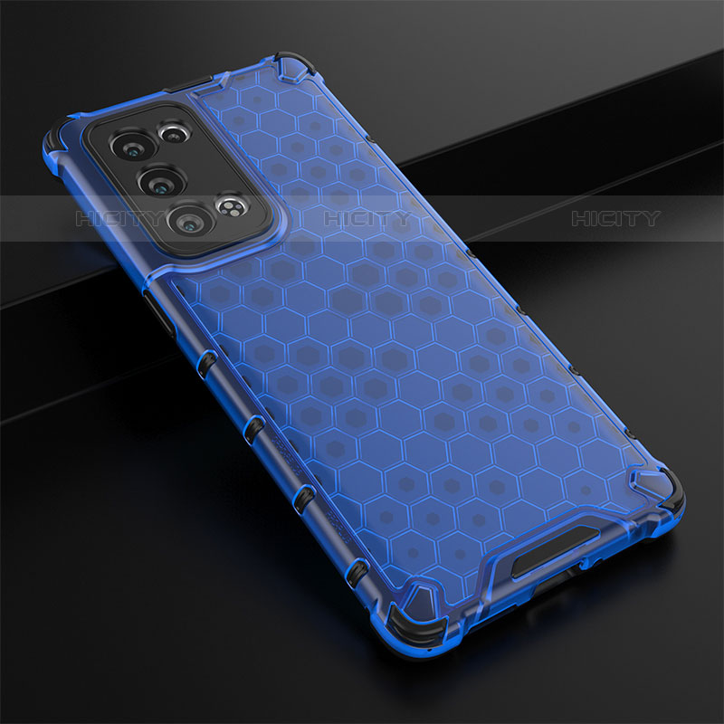 Coque Rebord Contour Silicone et Vitre Transparente Housse Etui 360 Degres AM2 pour Oppo Reno6 Pro+ Plus 5G Plus