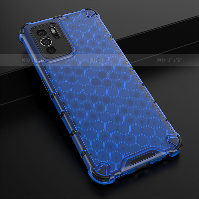 Coque Rebord Contour Silicone et Vitre Transparente Housse Etui 360 Degres AM2 pour Oppo Reno6 Z 5G Plus