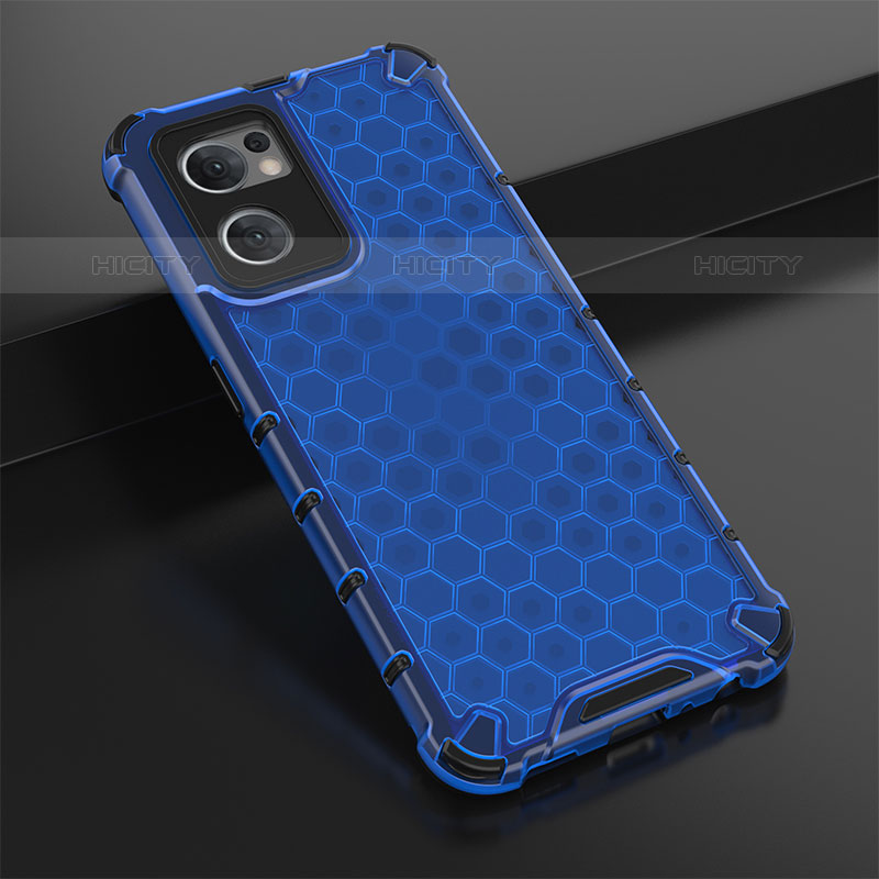 Coque Rebord Contour Silicone et Vitre Transparente Housse Etui 360 Degres AM2 pour Oppo Reno7 5G Plus