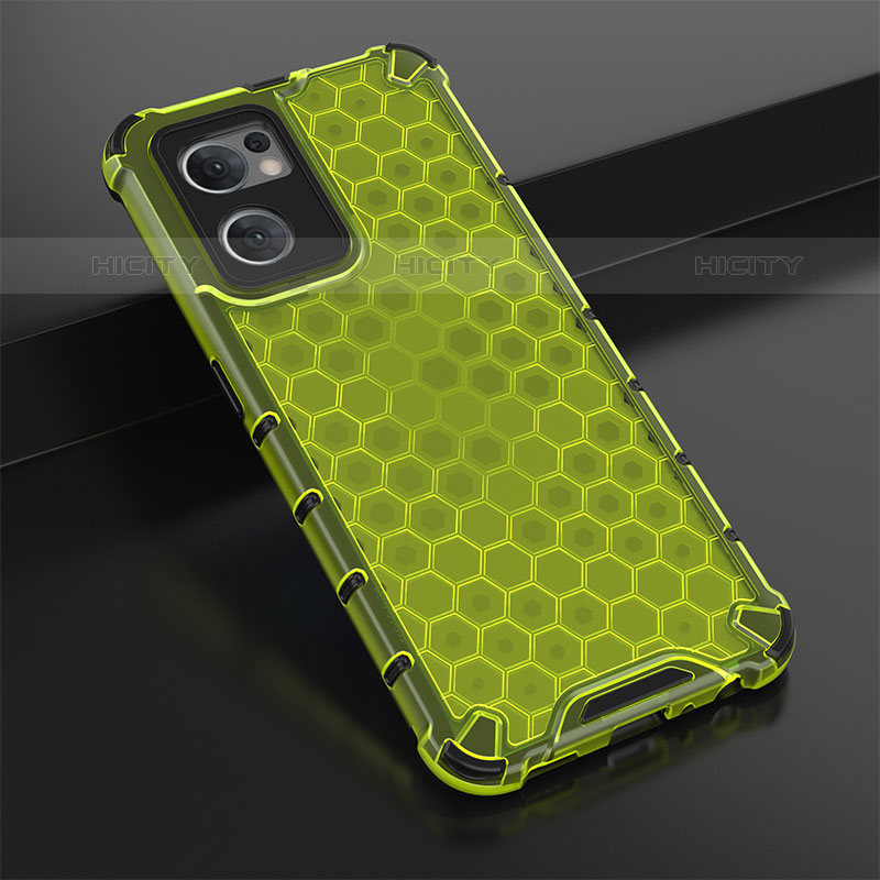 Coque Rebord Contour Silicone et Vitre Transparente Housse Etui 360 Degres AM2 pour Oppo Reno7 5G Plus