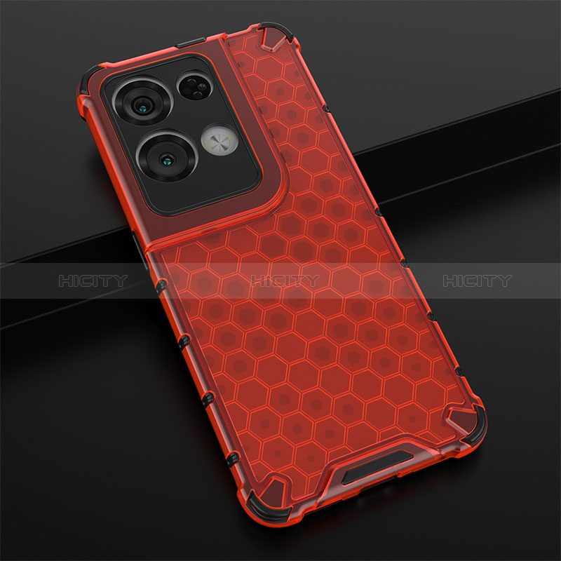 Coque Rebord Contour Silicone et Vitre Transparente Housse Etui 360 Degres AM2 pour Oppo Reno9 Pro+ Plus 5G Plus