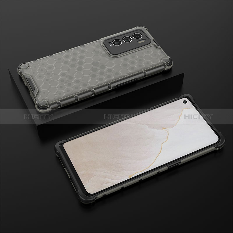 Coque Rebord Contour Silicone et Vitre Transparente Housse Etui 360 Degres AM2 pour Realme GT Master Explorer 5G Noir Plus