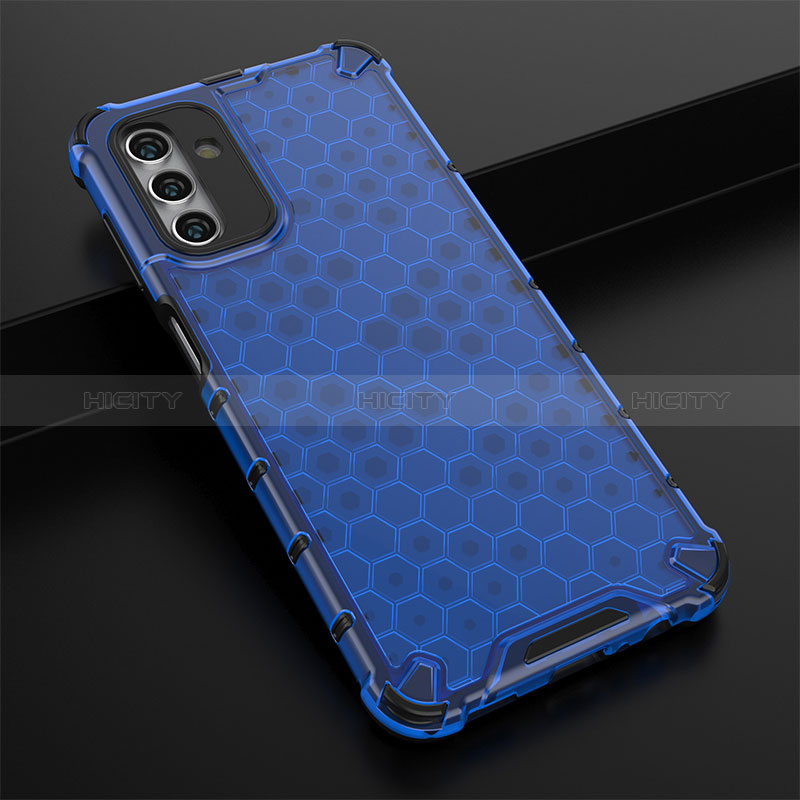 Coque Rebord Contour Silicone et Vitre Transparente Housse Etui 360 Degres AM2 pour Samsung Galaxy A04s Plus