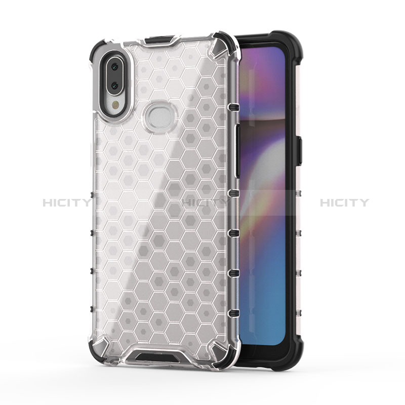 Coque Rebord Contour Silicone et Vitre Transparente Housse Etui 360 Degres AM2 pour Samsung Galaxy A10s Plus