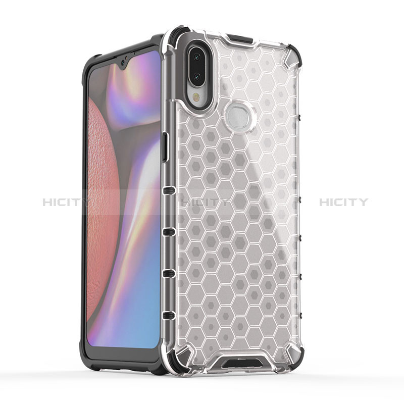 Coque Rebord Contour Silicone et Vitre Transparente Housse Etui 360 Degres AM2 pour Samsung Galaxy A10s Plus