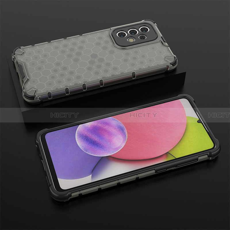 Coque Rebord Contour Silicone et Vitre Transparente Housse Etui 360 Degres AM2 pour Samsung Galaxy A33 5G Plus