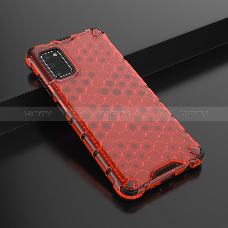 Coque Rebord Contour Silicone et Vitre Transparente Housse Etui 360 Degres AM2 pour Samsung Galaxy A41 Plus