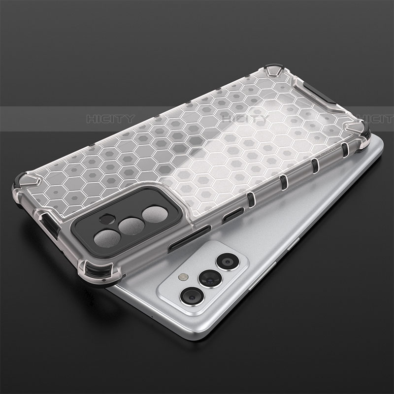 Coque Rebord Contour Silicone et Vitre Transparente Housse Etui 360 Degres AM2 pour Samsung Galaxy F54 5G Plus