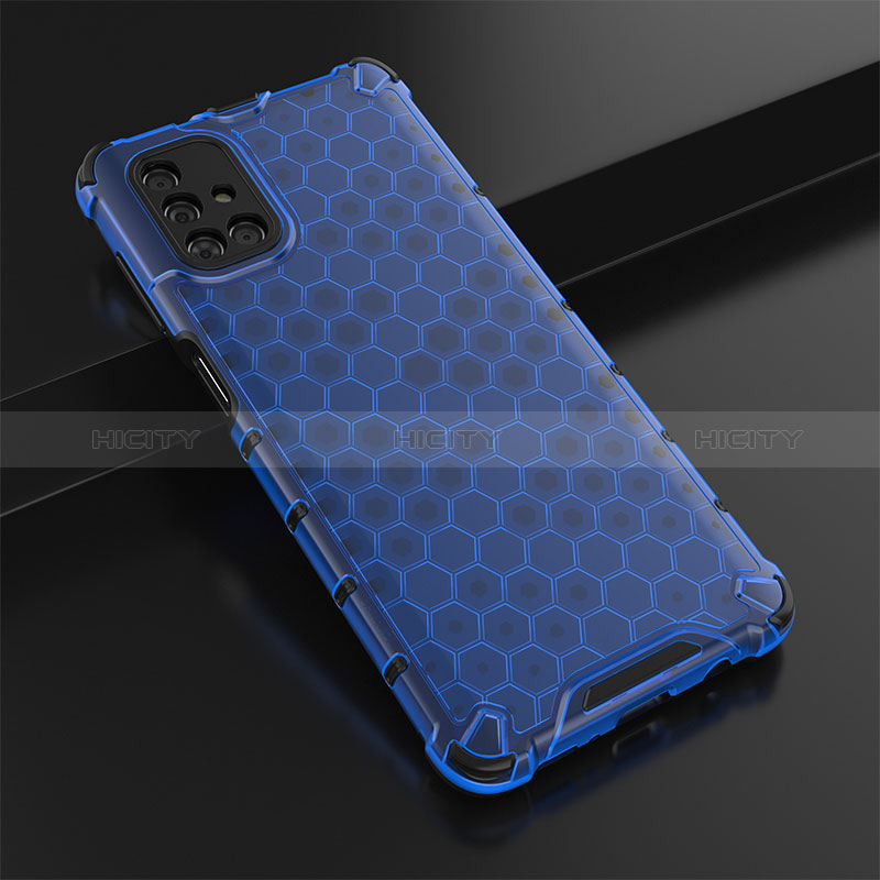 Coque Rebord Contour Silicone et Vitre Transparente Housse Etui 360 Degres AM2 pour Samsung Galaxy M51 Plus