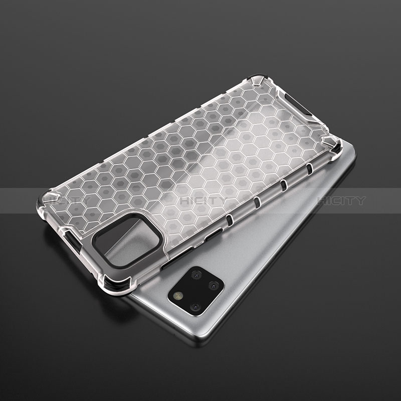 Coque Rebord Contour Silicone et Vitre Transparente Housse Etui 360 Degres AM2 pour Samsung Galaxy M60s Plus