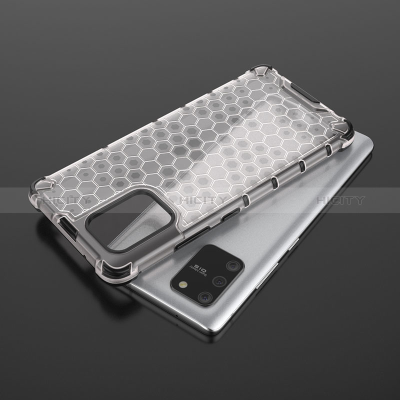 Coque Rebord Contour Silicone et Vitre Transparente Housse Etui 360 Degres AM2 pour Samsung Galaxy M80S Plus