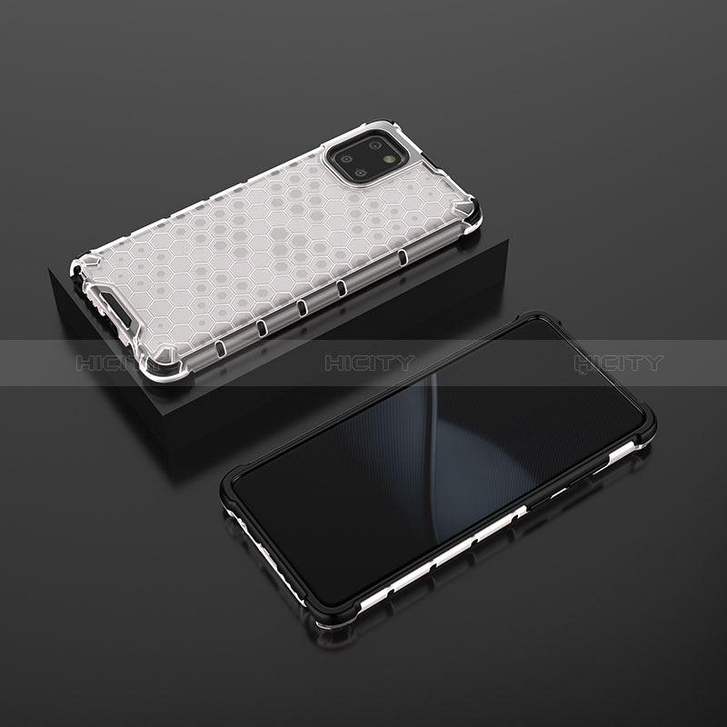 Coque Rebord Contour Silicone et Vitre Transparente Housse Etui 360 Degres AM2 pour Samsung Galaxy Note 10 Lite Blanc Plus