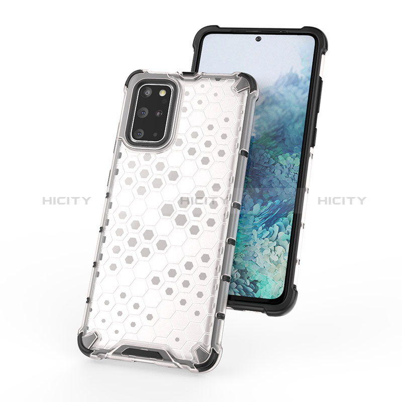 Coque Rebord Contour Silicone et Vitre Transparente Housse Etui 360 Degres AM2 pour Samsung Galaxy S20 Plus 5G Plus