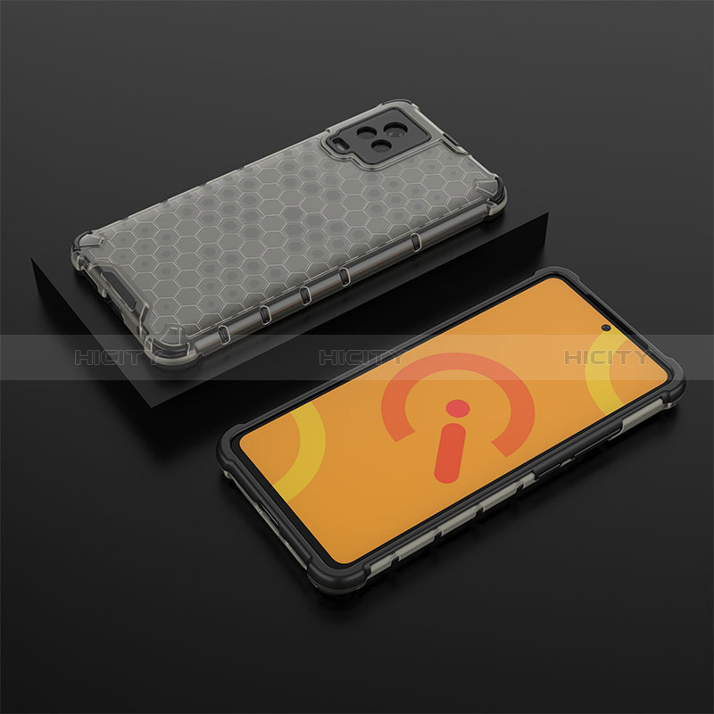 Coque Rebord Contour Silicone et Vitre Transparente Housse Etui 360 Degres AM2 pour Vivo iQOO 7 5G Plus