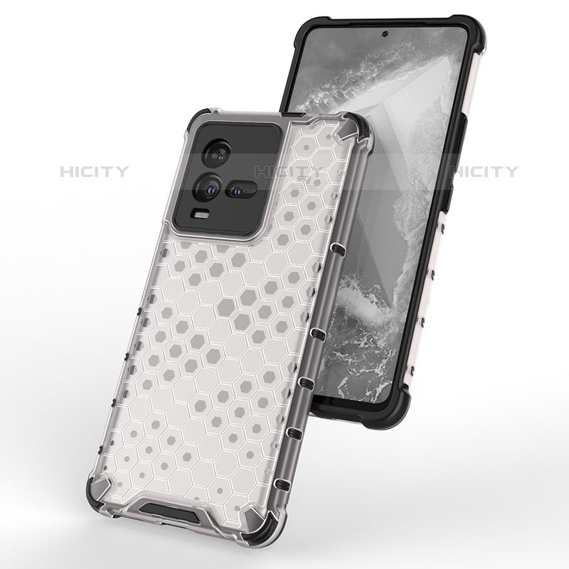 Coque Rebord Contour Silicone et Vitre Transparente Housse Etui 360 Degres AM2 pour Vivo iQOO 9T 5G Plus