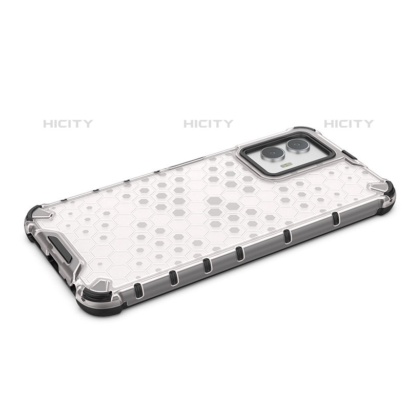 Coque Rebord Contour Silicone et Vitre Transparente Housse Etui 360 Degres AM2 pour Vivo iQOO U5 5G Plus