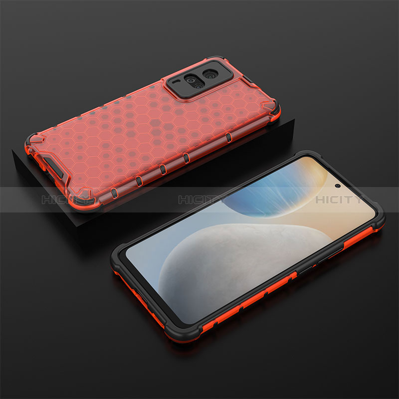 Coque Rebord Contour Silicone et Vitre Transparente Housse Etui 360 Degres AM2 pour Vivo X60 Pro 5G Plus