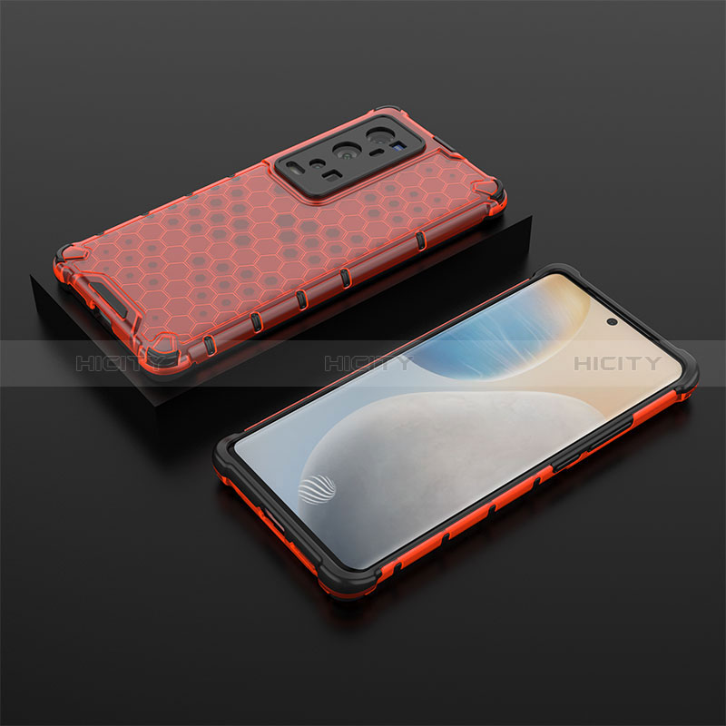 Coque Rebord Contour Silicone et Vitre Transparente Housse Etui 360 Degres AM2 pour Vivo X60 Pro+ Plus 5G Plus