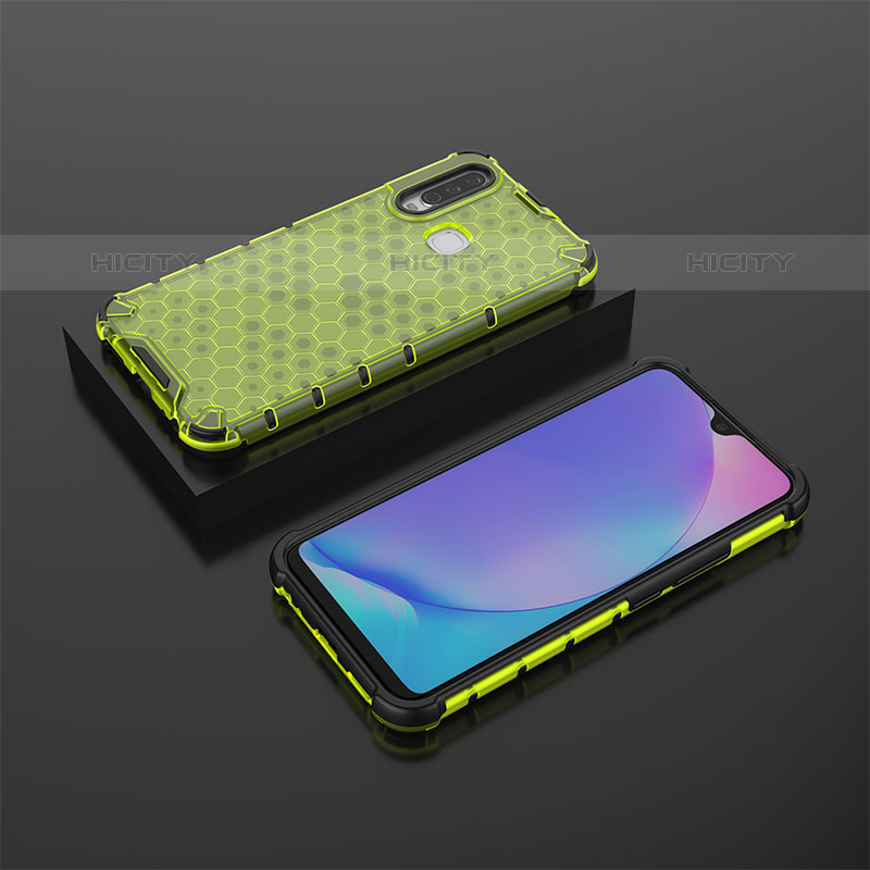 Coque Rebord Contour Silicone et Vitre Transparente Housse Etui 360 Degres AM2 pour Vivo Y11 Plus