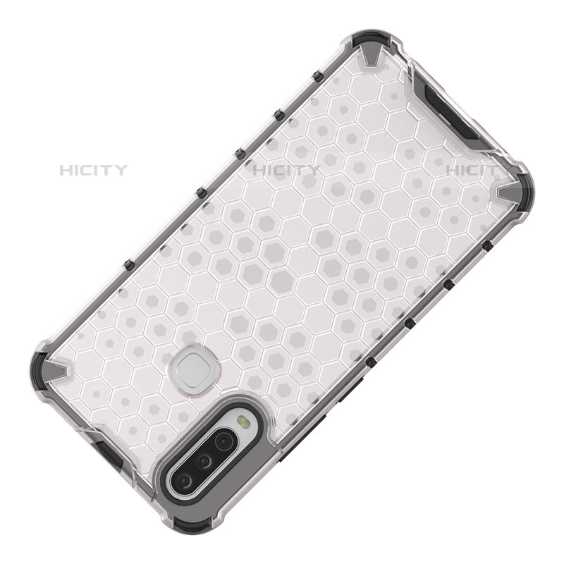 Coque Rebord Contour Silicone et Vitre Transparente Housse Etui 360 Degres AM2 pour Vivo Y11 Plus