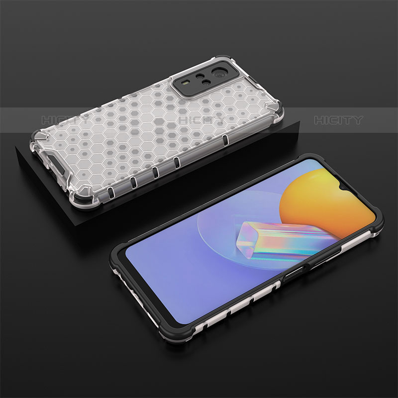 Coque Rebord Contour Silicone et Vitre Transparente Housse Etui 360 Degres AM2 pour Vivo Y51A Plus