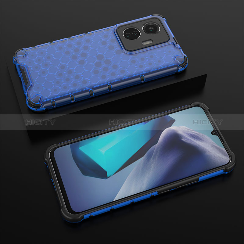 Coque Rebord Contour Silicone et Vitre Transparente Housse Etui 360 Degres AM2 pour Vivo Y55 4G Plus