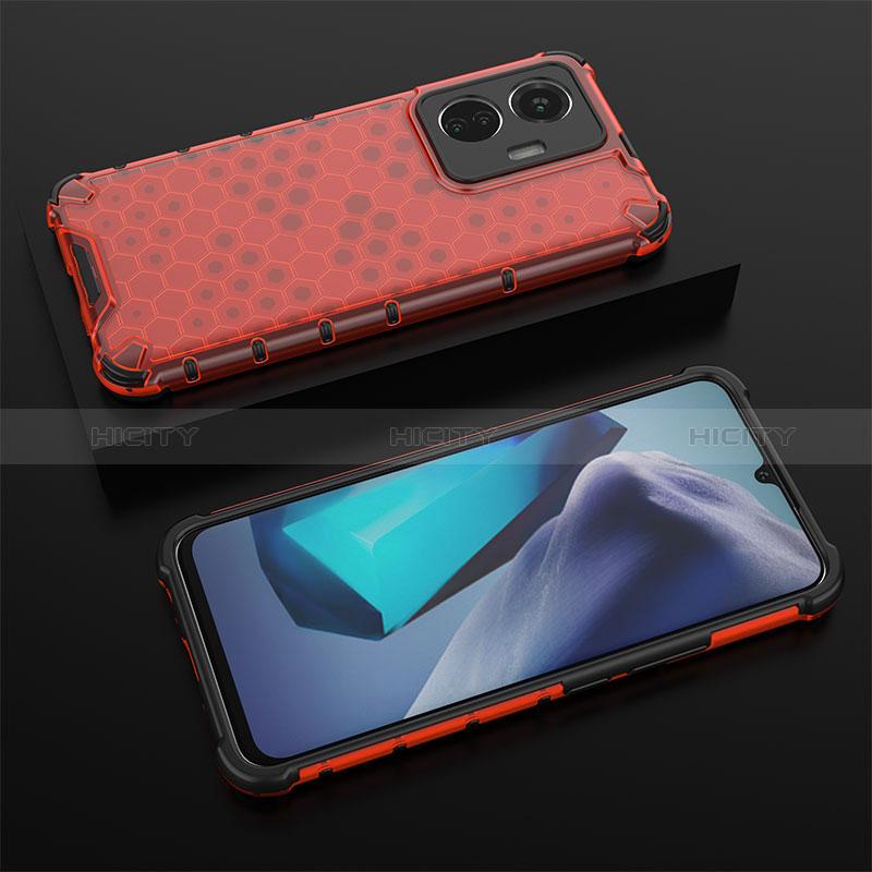 Coque Rebord Contour Silicone et Vitre Transparente Housse Etui 360 Degres AM2 pour Vivo Y55 4G Plus