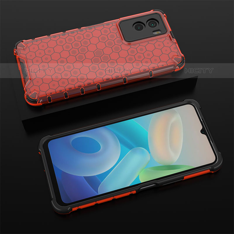 Coque Rebord Contour Silicone et Vitre Transparente Housse Etui 360 Degres AM2 pour Vivo Y55s (2021) Plus