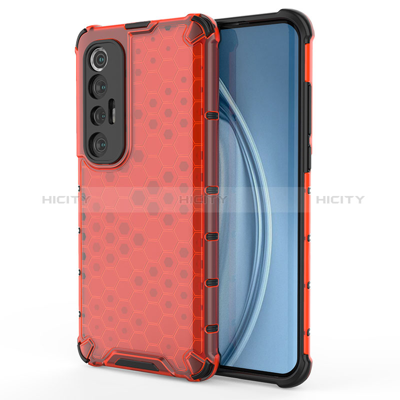 Coque Rebord Contour Silicone et Vitre Transparente Housse Etui 360 Degres AM2 pour Xiaomi Mi 10S 5G Plus